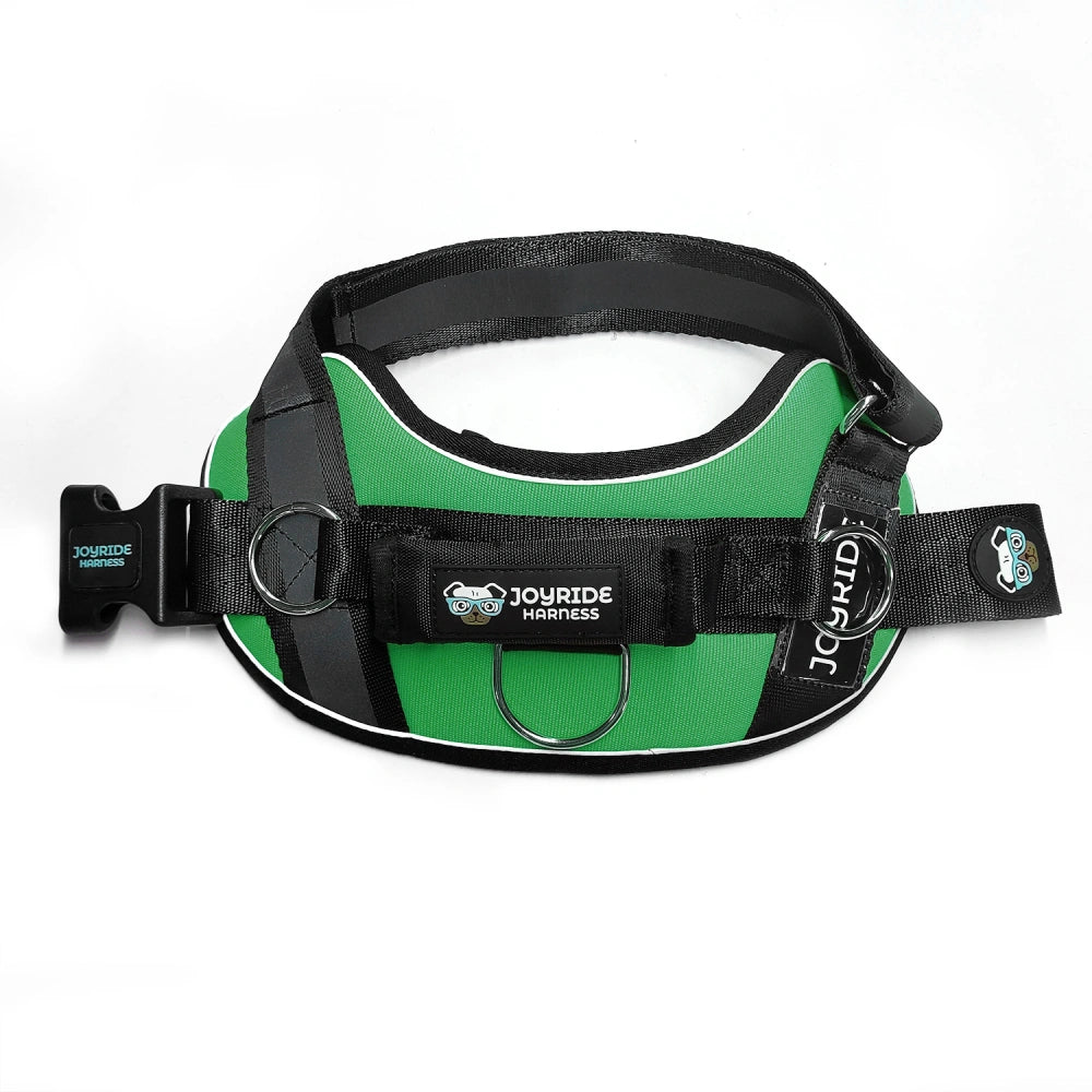 Grass Green Joyride Premium Advanced Dog Harness 2.0