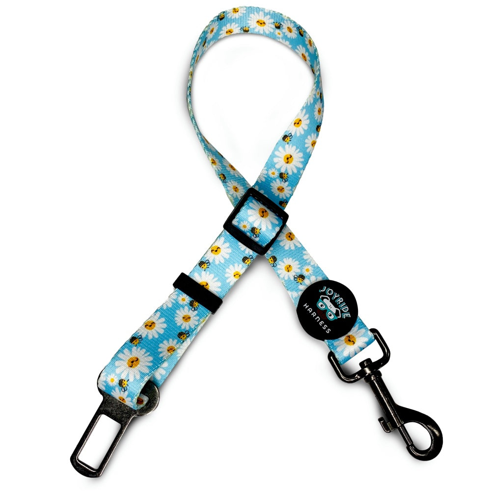 Blossoming Bees Dog Safety Seat Belt