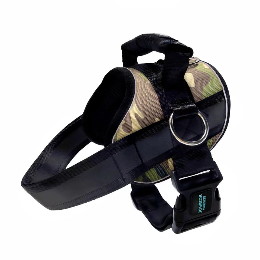 Green Camo Joyride Premium Advanced Dog Harness 2.0