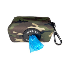 Green Camo Poop Bag Dispenser