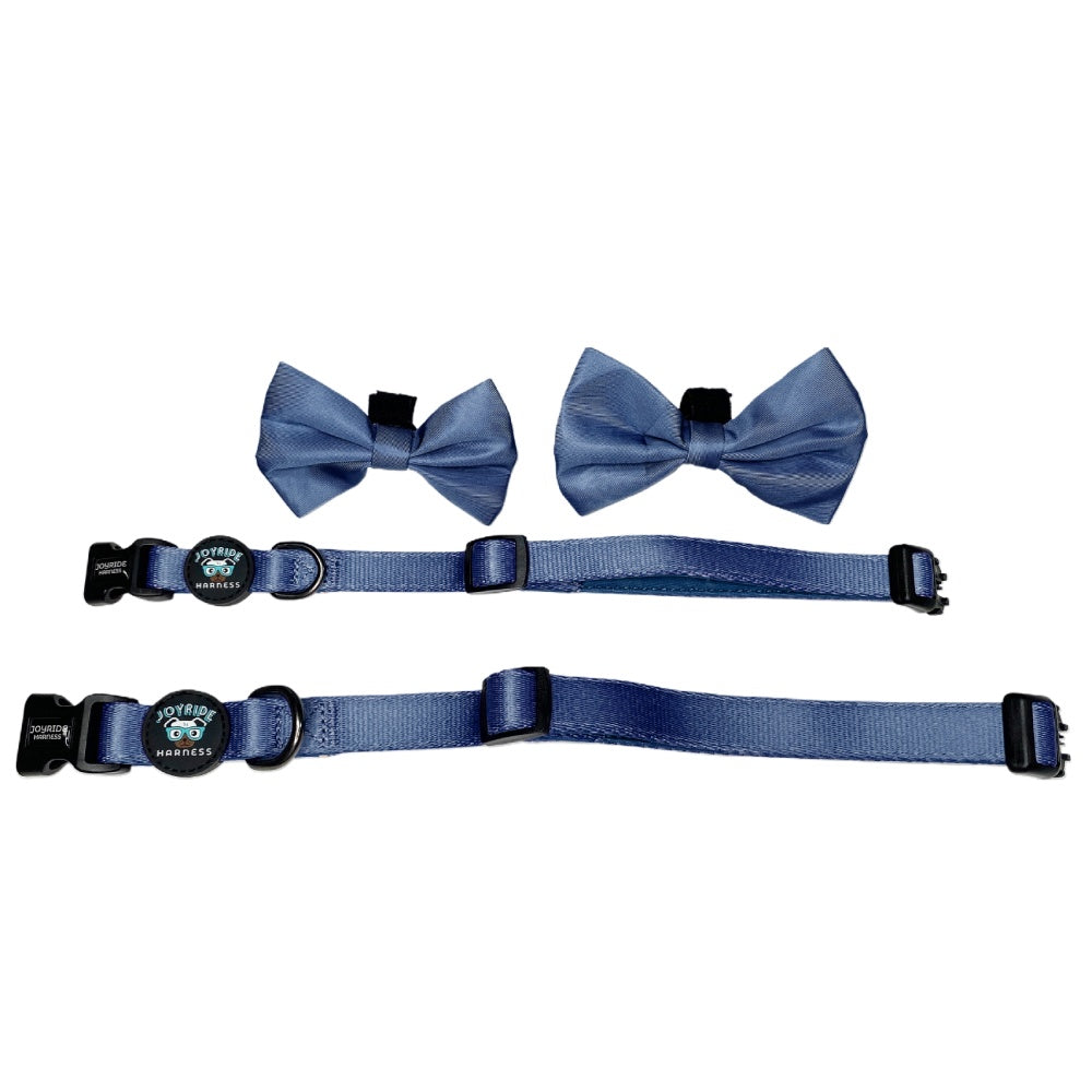 Midnight Blue Collar ( + free removable bowtie )