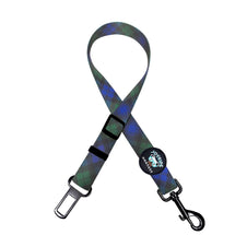 Heritage Plaid Dog Safety Seat Belt