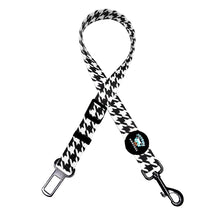 Howlin' Houndstooth Dog Safety Seat Belt
