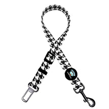 Howlin' Houndstooth Dog Safety Seat Belt