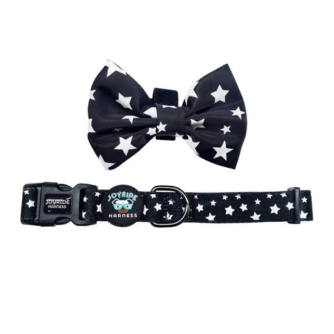 Starry Night Collar ( + free removable bowtie )