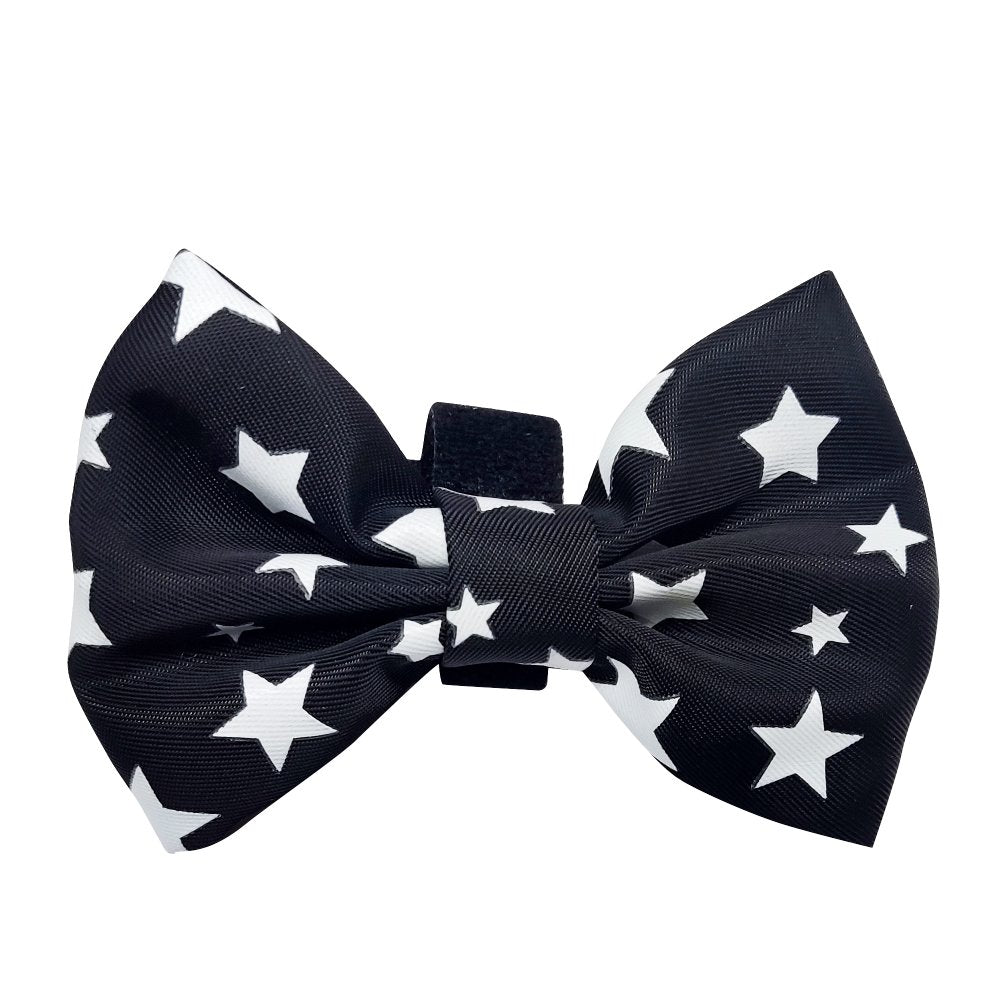 Starry Night Collar ( + free removable bowtie )