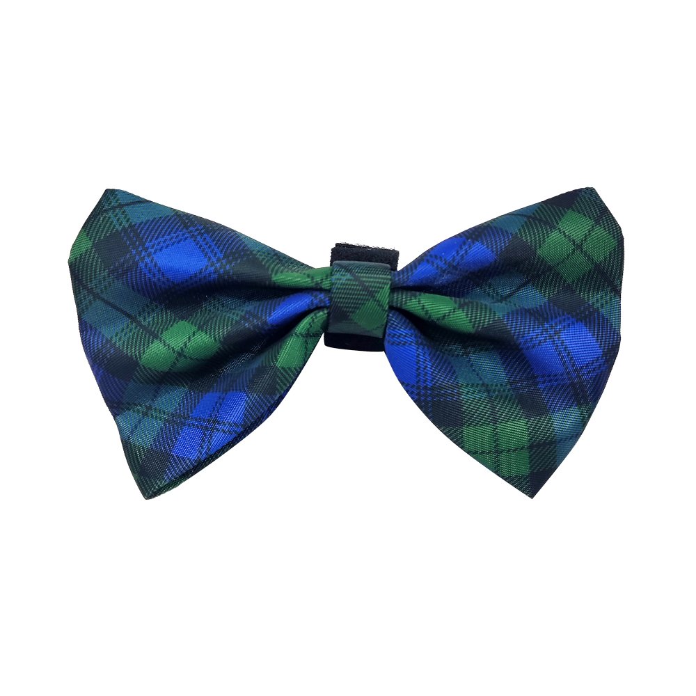 Heritage Plaid Collar ( + free removable bowtie )