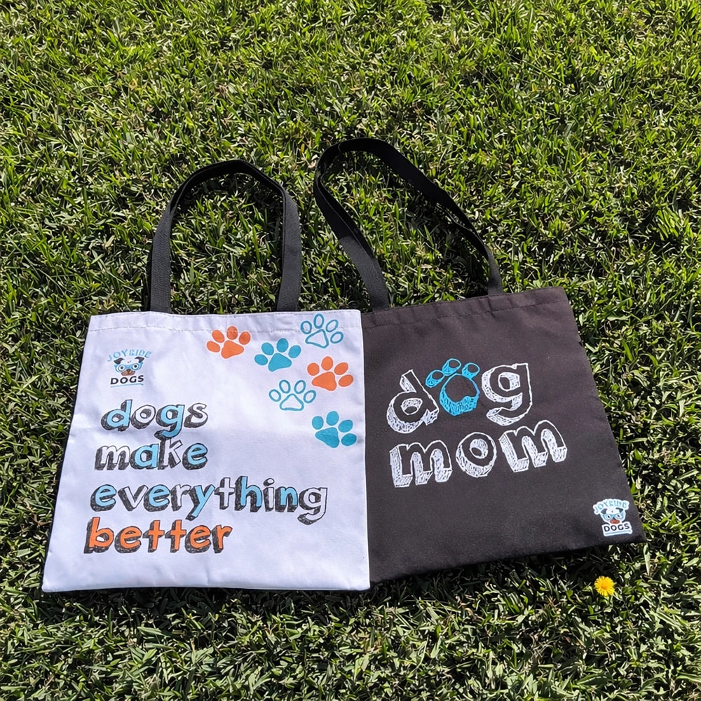Dog Mom Tote Bag