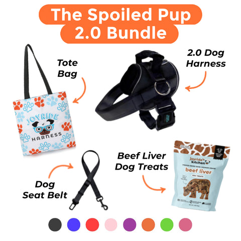 Joyride Premium Advanced Dog Harness 2.0 | Bundle