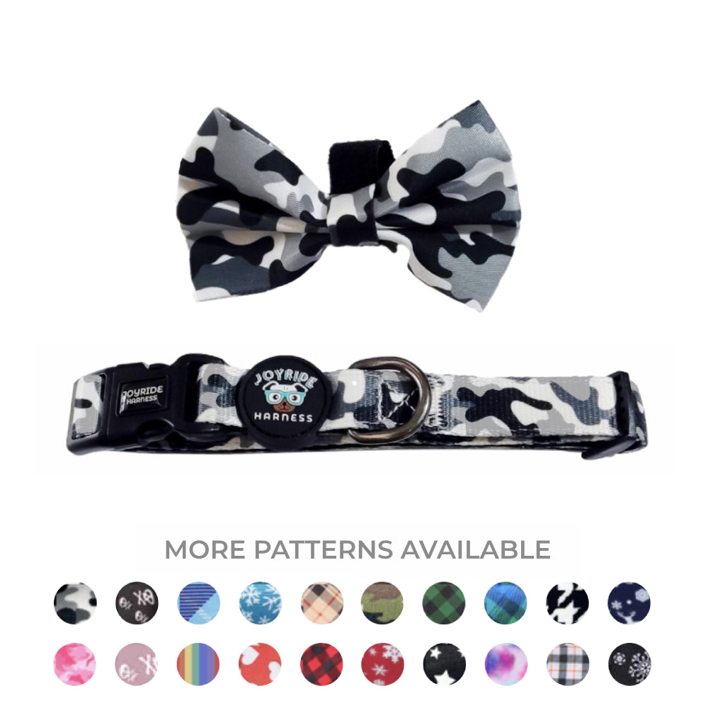Collar + Free Removable Bowtie (Patterns)