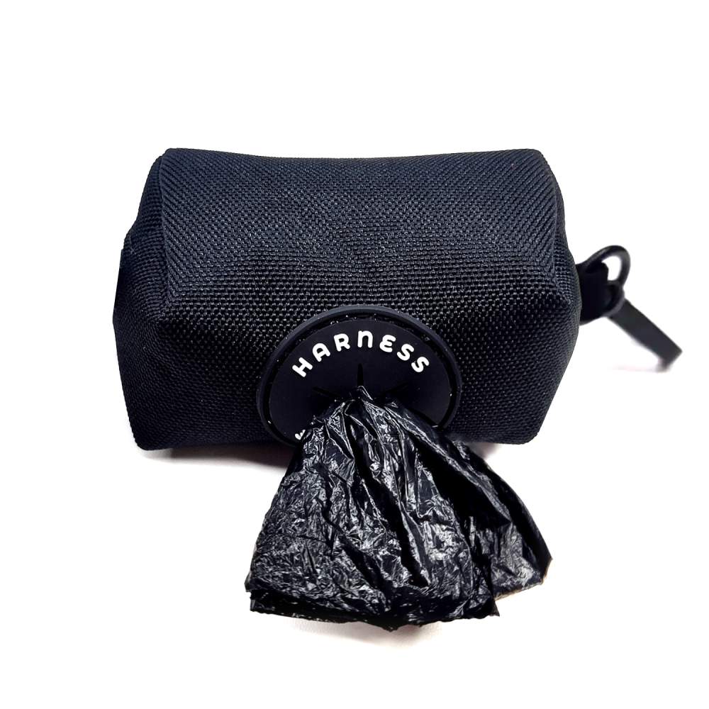 Black Skulls Poop Bag Dispenser – Joyride Harness