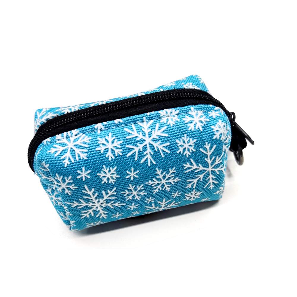Blue Snowflake Poop Bag Dispenser – Joyride Harness