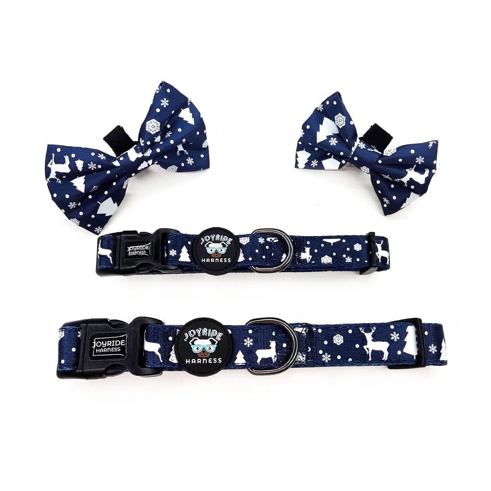 Navy Wonderland Collar ( + free removable bowtie )