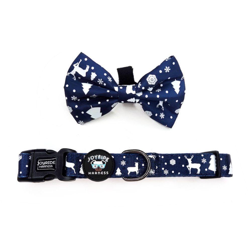 Navy Wonderland Collar ( + free removable bowtie )