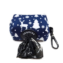 Navy Wonderland Poop Bag Dispenser