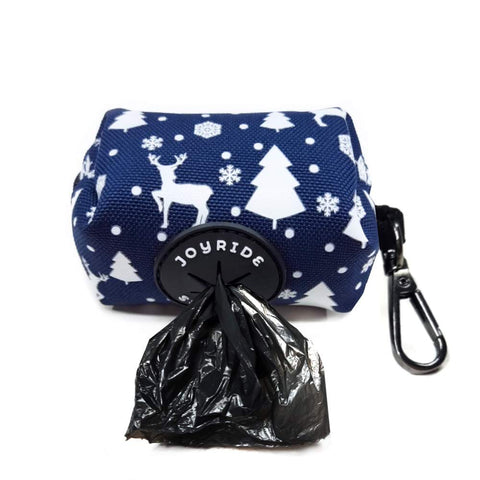 Navy Wonderland Poop Bag Dispenser