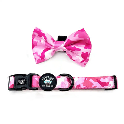 Pink camouflage dog sales harness