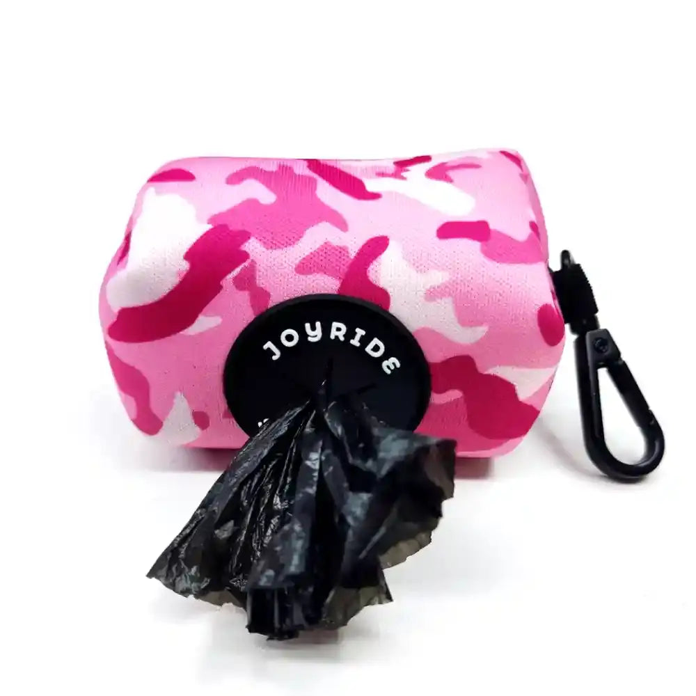 Pink Camo Poop Bag Dispenser