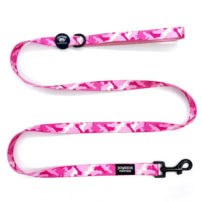 Pink Camo Matching Dog Leash Joyride Harness