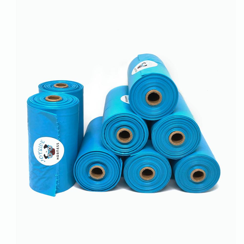 Scented Poop Bags 8 Rolls 9X13 Leakproof