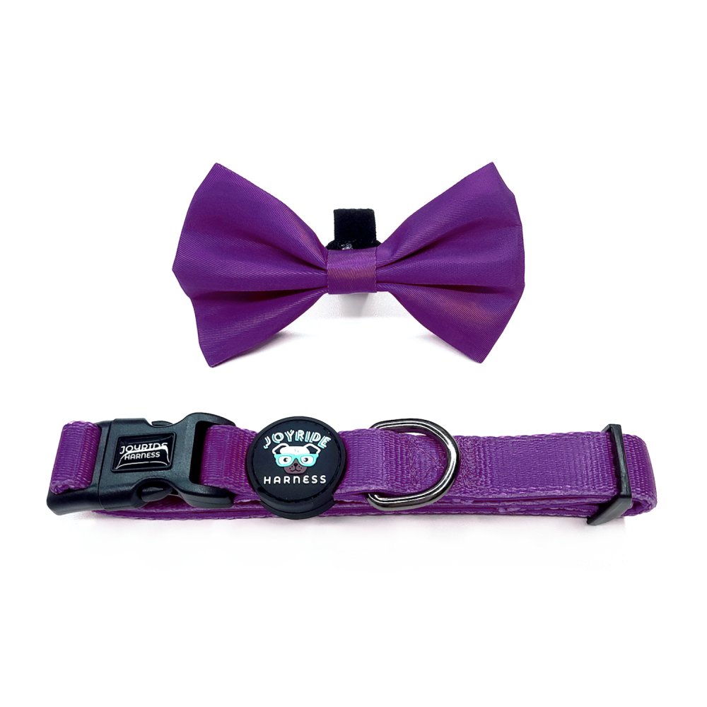 Collar + Free Removable Bowtie (Solid Colors)