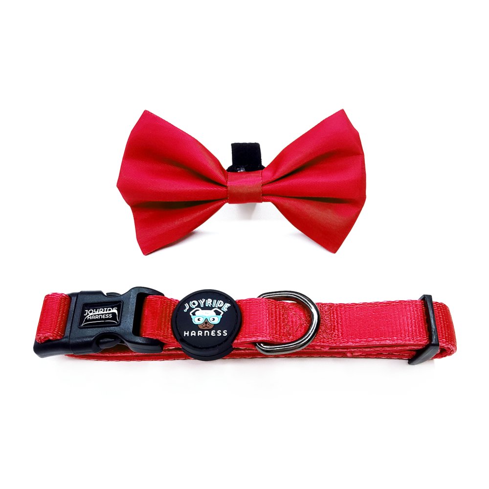 Collar + Free Removable Bowtie (Solid Colors)