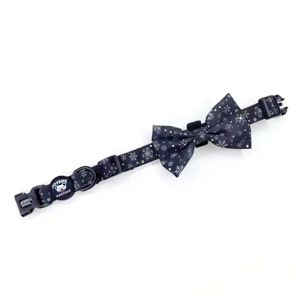 Winter Snowflake Collar ( + free removable bowtie )