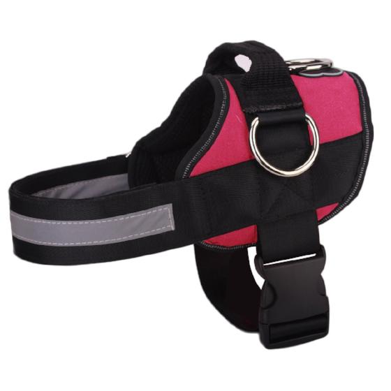 NEW All-In-One™ No Pull Dog Harness hot pink