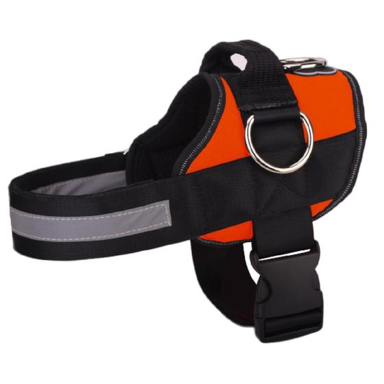 NEW All-In-One™ No Pull Dog Harness orange
