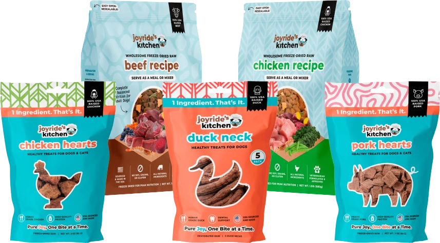 A selection of Joyride’s Kitchen single-ingredient treats